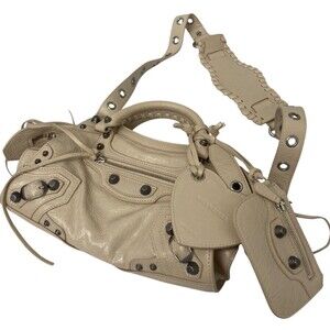 Balenciaga Neo Cagoule Bag Beige